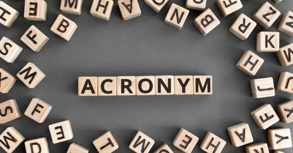 Acronyms and IT Communication